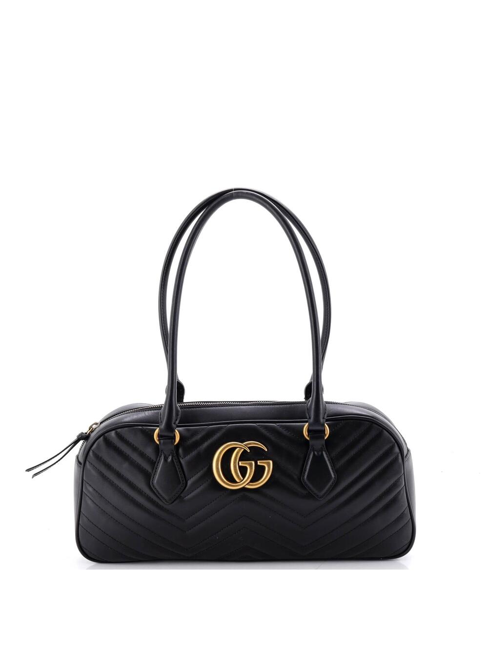 Gucci Gg Marmont Top Handle Bowler Bag #276926G16B